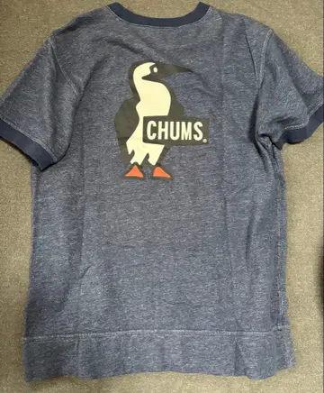 CHUMS 반팔 로고 맨투맨 M