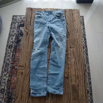 Levi's 501 스트레이트 데님 라이트 블루