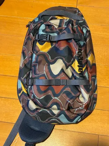 Patagonia 추상 무늬 바디백 새상품급