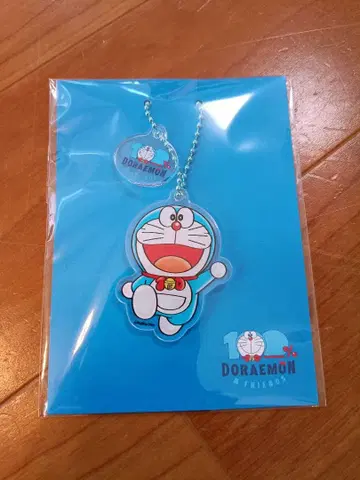 100% 도라에몽 & 프렌즈전 아크릴 2단 키링 도라에몽
