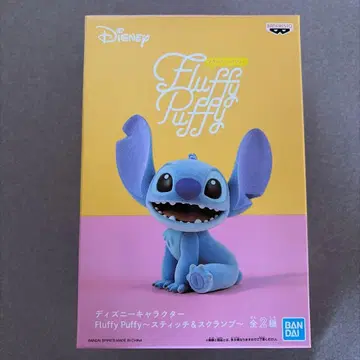 디즈니 fluffy puffy 스티치 피규어