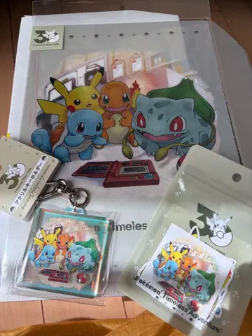 [포켓몬 30주년] Timeless Adventure 간토 3종 세트