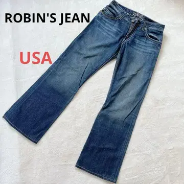 ROBIN'S JEAN 로빈즈진 스터드 자수 데님 USA제