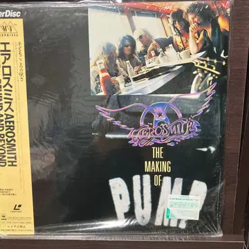 에어로스미스 The Making of Pump 레이저 디스크