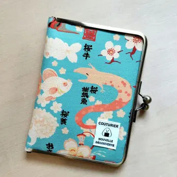 가마구치 멀티 케이스/모자 수첩 약 수첩 케이스 [ 벚꽃 요괴 ]