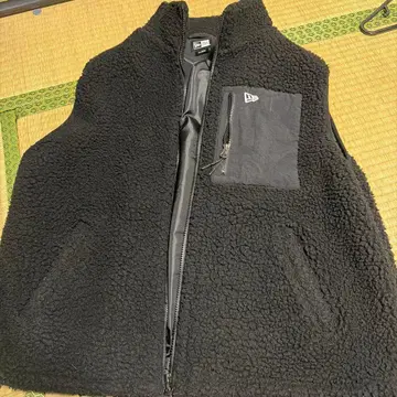 NEW ERA 플리스 베스트 X LARGE 블랙