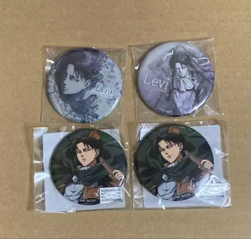 진격의 거인 리바이 캔뱃지 벌스데이 도톤보리