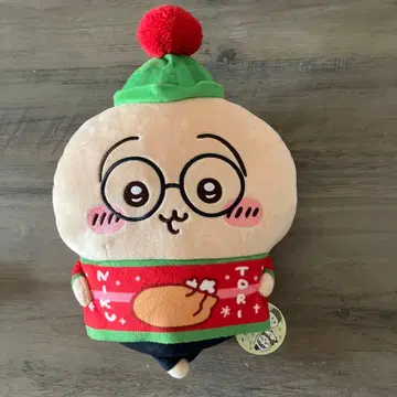 치이카와 크리스마스 BIG 봉제 인형 토끼 미사용 어두운 곳 보관