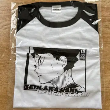 하이큐!! 아카아시 케이지 벌스데이 2025 래글런 T셔츠