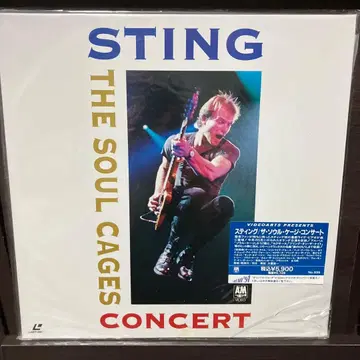 스팅 THE SOUL CAGES 콘서트 레이저 디스크