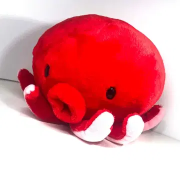 타코 / 봉제 인형 / 빨간색 / 옥토퍼스 / 소프트 내추럴 / 푸티마린