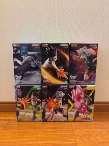 HUNTER x HUNTER 피규어 6체 세트