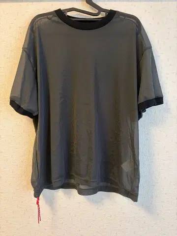 [ 정가 9680엔 ] beams Japan 시어 링거 T셔츠 블랙