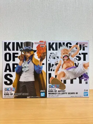 [ ONE PIECE ] KING OF ARTIST 피규어 2체 세트