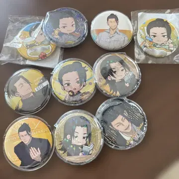 주술회전 게토 스구루 캔뱃지 묶음 판매