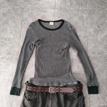 아카이브 보더 써멀 롱 슬리브 y2k i