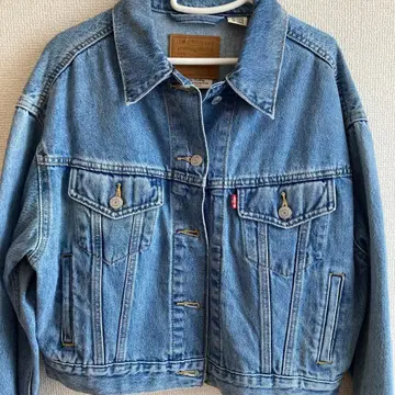 리바이스 데님 자켓 미디엄 인디고 M 사이즈