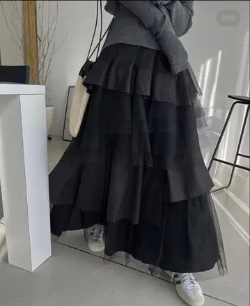 willfully random tiered tulle & pongeeSK