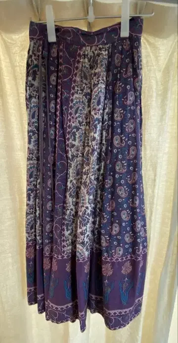 론 헤르만 인도 면 롱 스커트