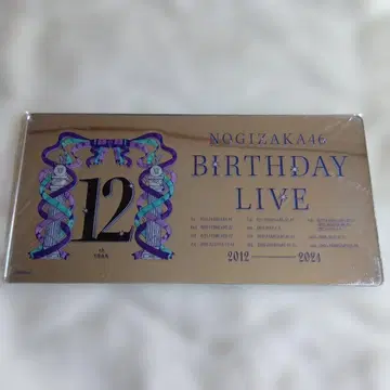 노기자카46 12th YEAR BIRTHDAY LIVE 사인 플레이트