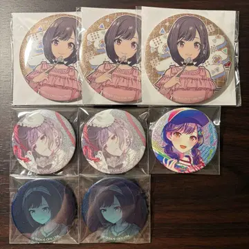 프로세카 시노노메 에나 글리터 캔뱃지 세트