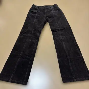 2603293 PASSIONE 블랙 부츠컷 데님