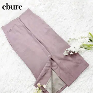새상품급 ebure 정가 3만 2천엔 울 스커트 사이즈 36 일본제 핑크