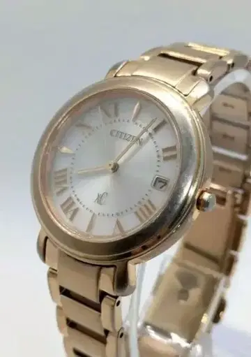 CITIZEN XC E111-T025994 여성용 손목시계 작동품