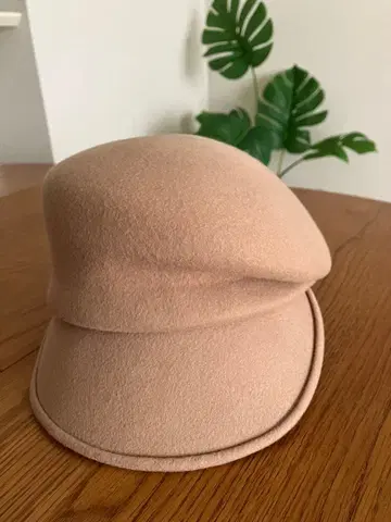 CA4LA 펠트 헌팅 캡 카멜