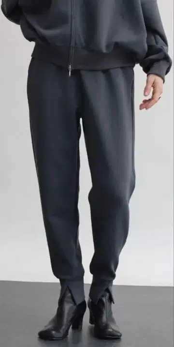 야마다야 Aga 다크 그레이 조거 팬츠 정가 17,500엔