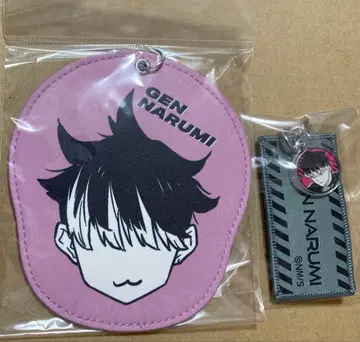 괴수 8호전 나루미 겐 패스 케이스 엠블럼 택 키링
