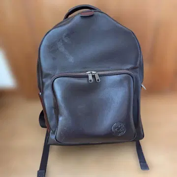 시텐노지 중학교 고등학교 교복 가방 백팩 다크 브라운