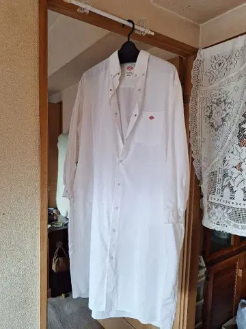 단톤 셔츠 원피스