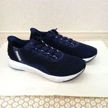 PUMA SOFTRIDE 크루즈 EASE IN 네이비 25.5cm