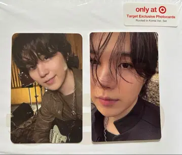 ARIRANG Target 아리랑 윤기 suga 트레이딩 카드 bts