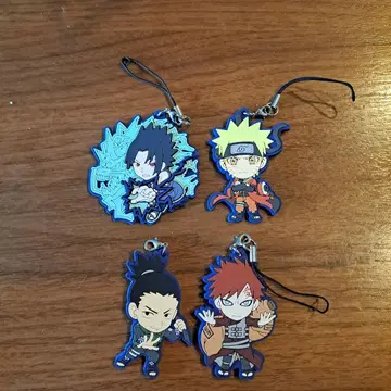 NARUTO 러버 키링 세트