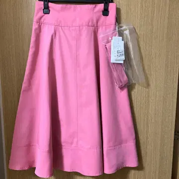 [택 포함 새상품] M'S GRACY 플레어 스커트 38 핑크