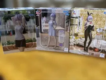 SEGA 옆집 작가님 피규어 3개 세트
