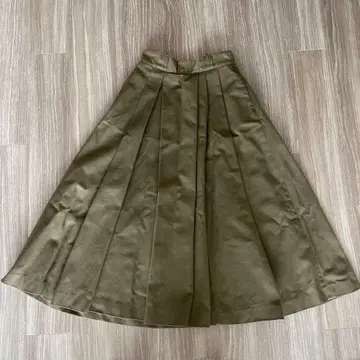 디키즈 x B:MING 플리츠 스커트 S 카키