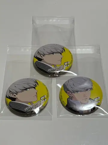 페르소나 4 주인공 캔뱃지