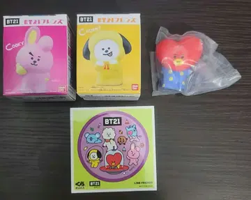 [ 미개봉 ] BT21 마스코트 세트 Cooky Chimmy Tata