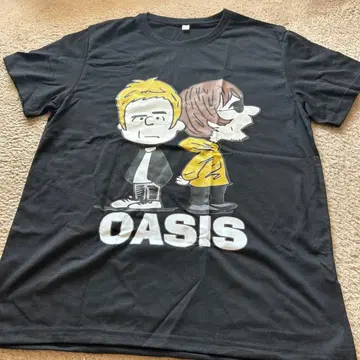 오아시스 OASIS 해외 판매 디자인 T셔츠 미사용 새상품