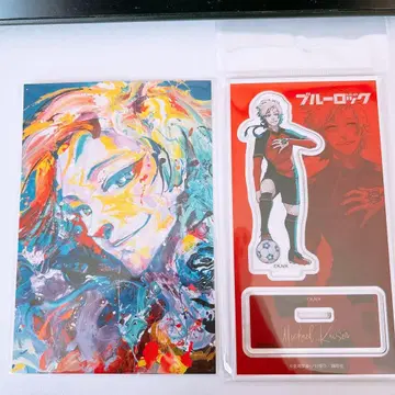 블루 록 이세탄 아크릴 스탠드 카이저 엽서 세트