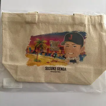 사무라이 재팬*2026 WBC*런치 토트백*6: 겐다 소스케