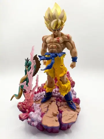 레어 드래곤볼 셀렉션 권5 손오공 포룽가 피규어 중고