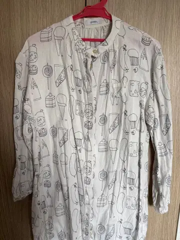 그라니프 배고픈 애벌레 셔츠 원피스