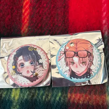 하나토유메&LaLa 캔뱃지 [우리 만리가 신세지고 있습니다] 세트 판매