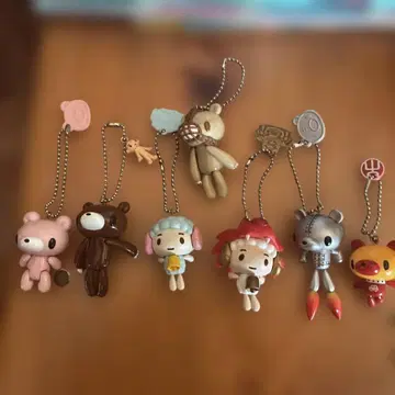 그루미&포드리 플란플란 7개 세트와 덤 2개