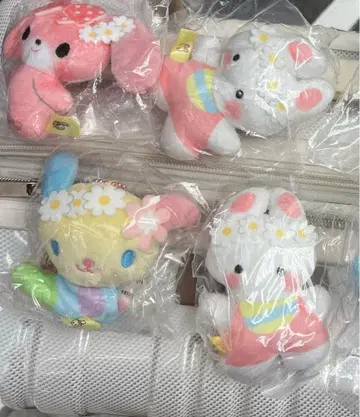 가챠가챠 꽃 왕관 우사하나 본봉리본 치어리참 묶음 판매