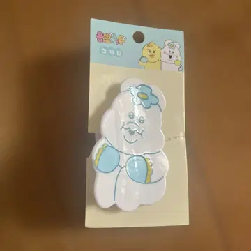 한국 한정판 눙포챰 헤어 클립